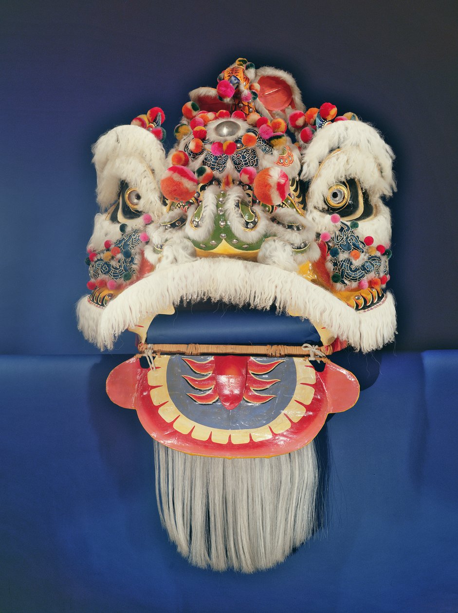Dancing Lion, Hong Kong by Chinese School