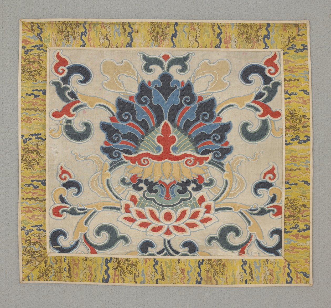 Eight Buddhist precious things, lotus, 17th century by Chinese School