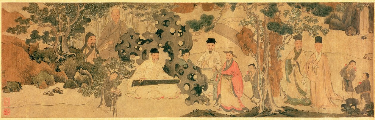 Literi Gathering in Qinglin by Chinese School
