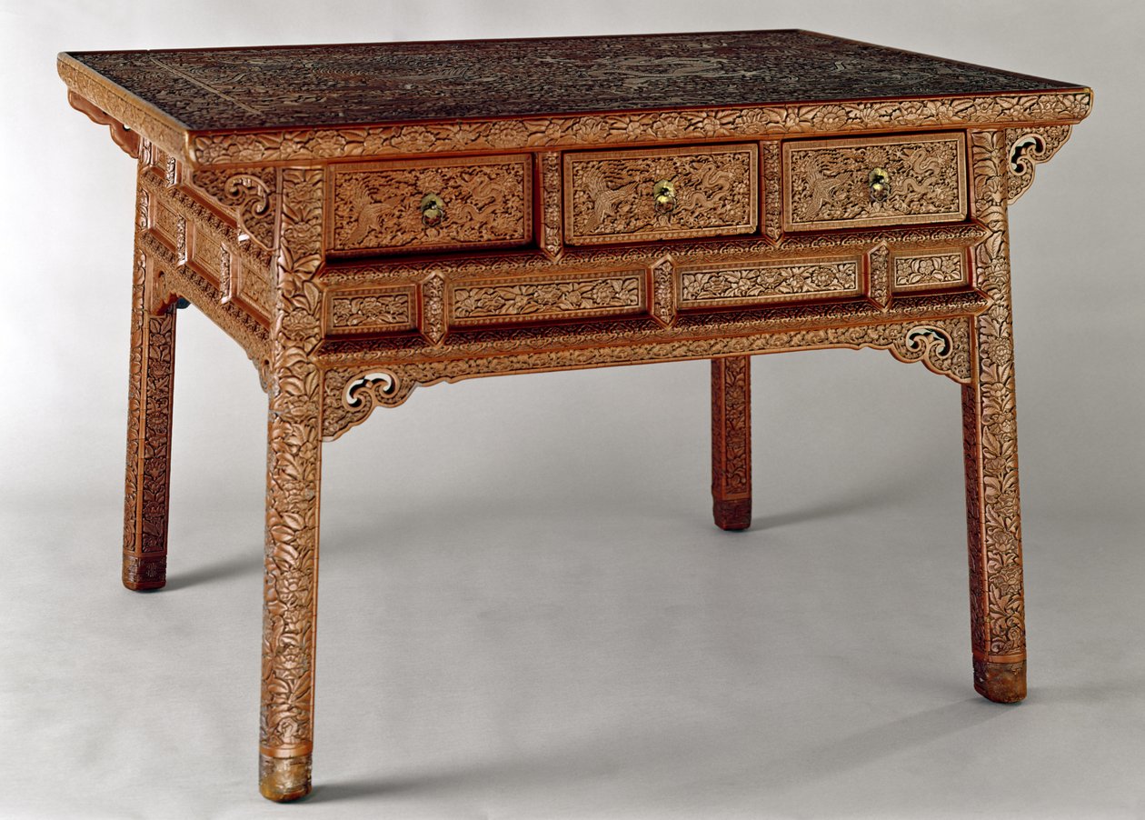Palace table, Ming Dynasty, Hsuan Te Period (1426-35) by Chinese School