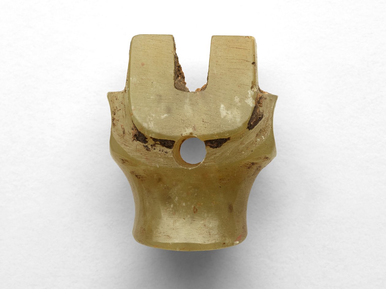 Pendant in the Form of a Bovine Head (Reworked) by Chinese School