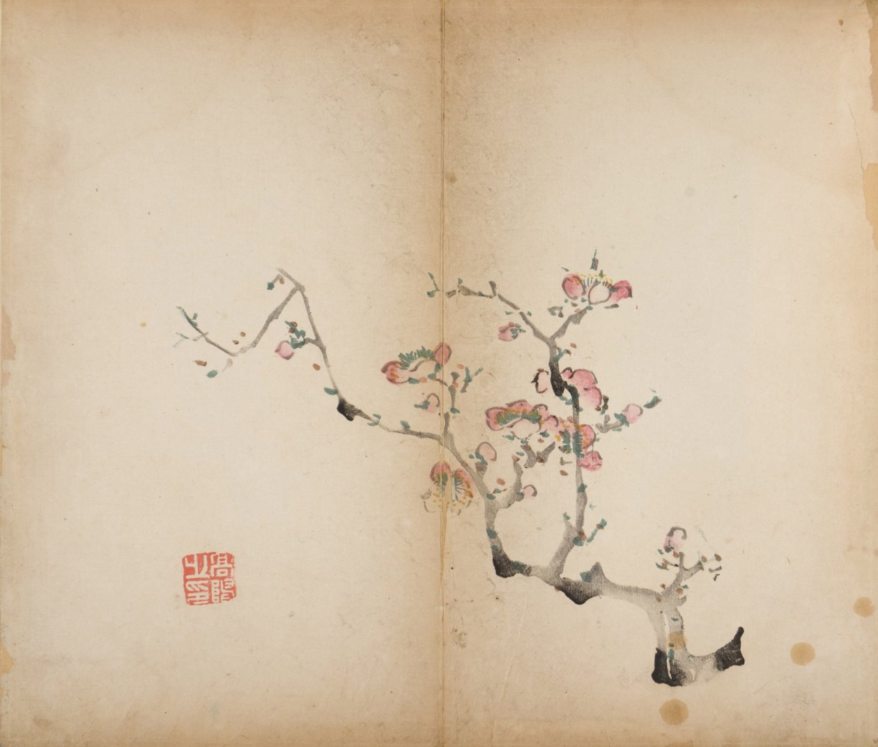 Ten Bamboo Studio Prints by Chinese School