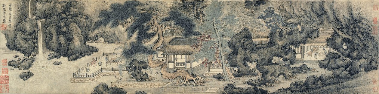 The Hall of Parents Ease, Ming or Qing Dynasty, possibly 17th century by Chinese School