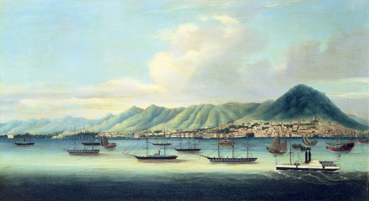 Victoria Island, Hong Kong by Chinese School