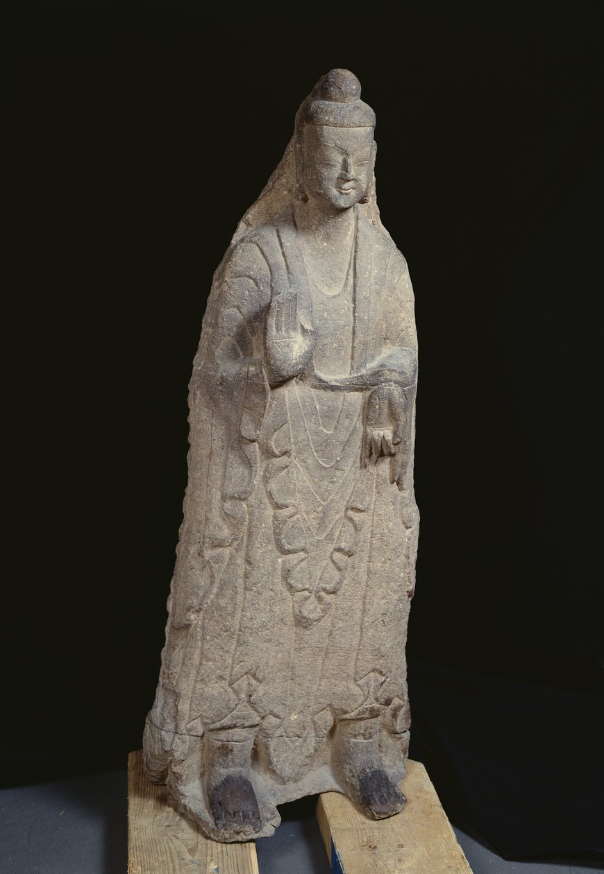 Statue of the Buddha Sakyamuni, Northern Wei Dynasty by Chinese School Chinese School