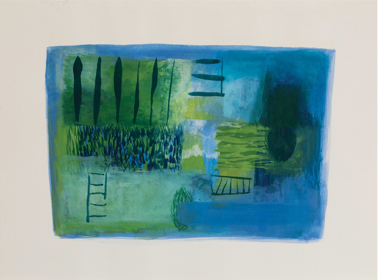 Blue Garden, 2003 by Ching Fun Tso