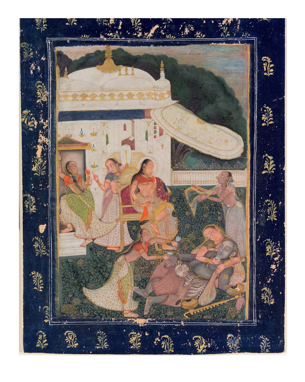 Swooning at the Sight of the Beauteous Kamakandala, c.1785 by Chokha