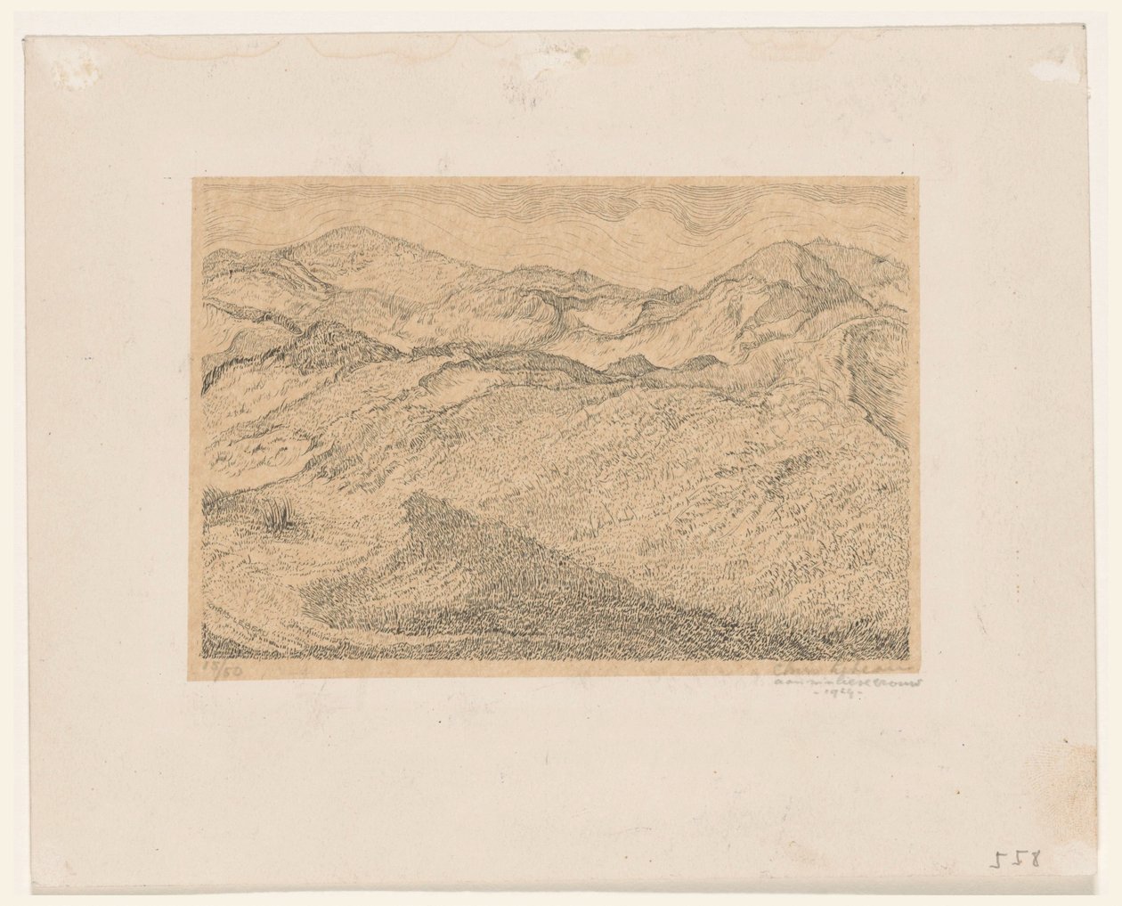 Dune Landscape by Chris Lebeau (signed by artist)