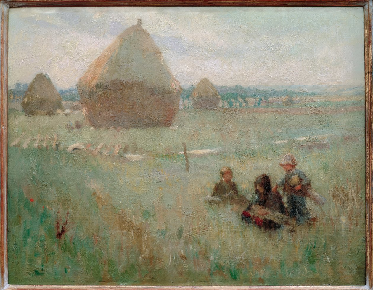 In the Hayfield by Christabel A. Cockerell