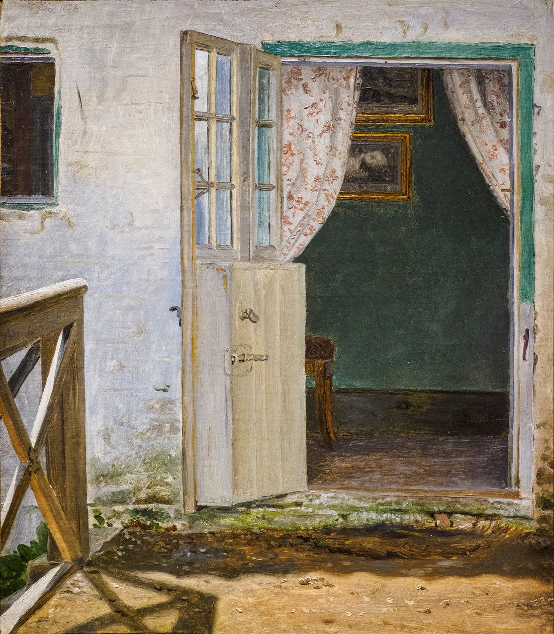 Garden Entrance in the Rectory at Hellested by Christen Dalsgaard