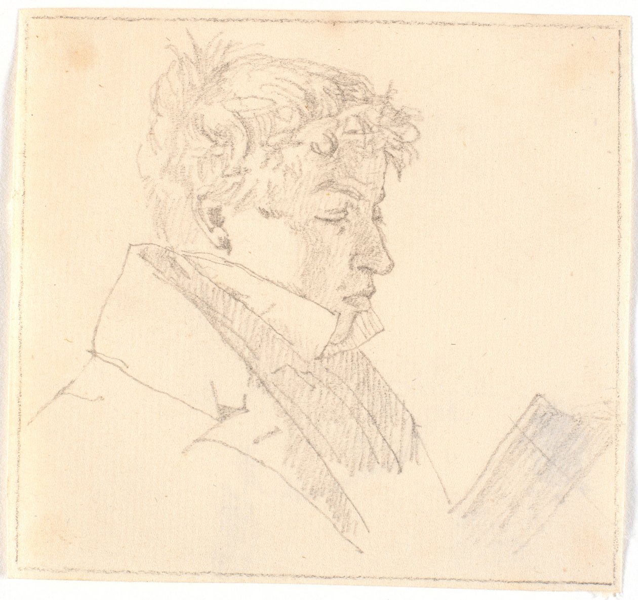 Young Man Reading, the Artist