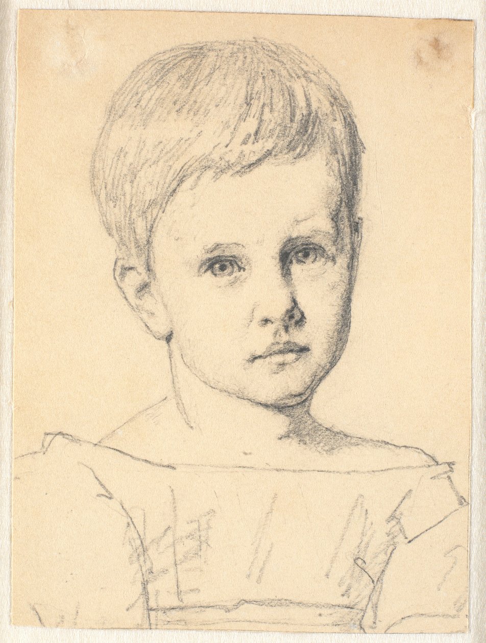 Portrait of Sophie Frimodt as a Child by Christen Købke