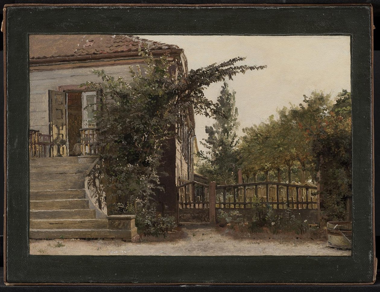 The Garden Steps Leading to the Artist