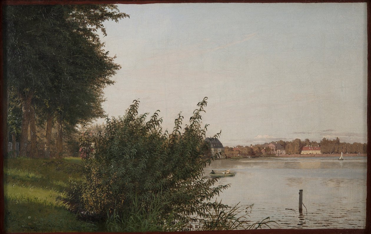 Dosseringen Seen Towards Østerbro by Christen Købke