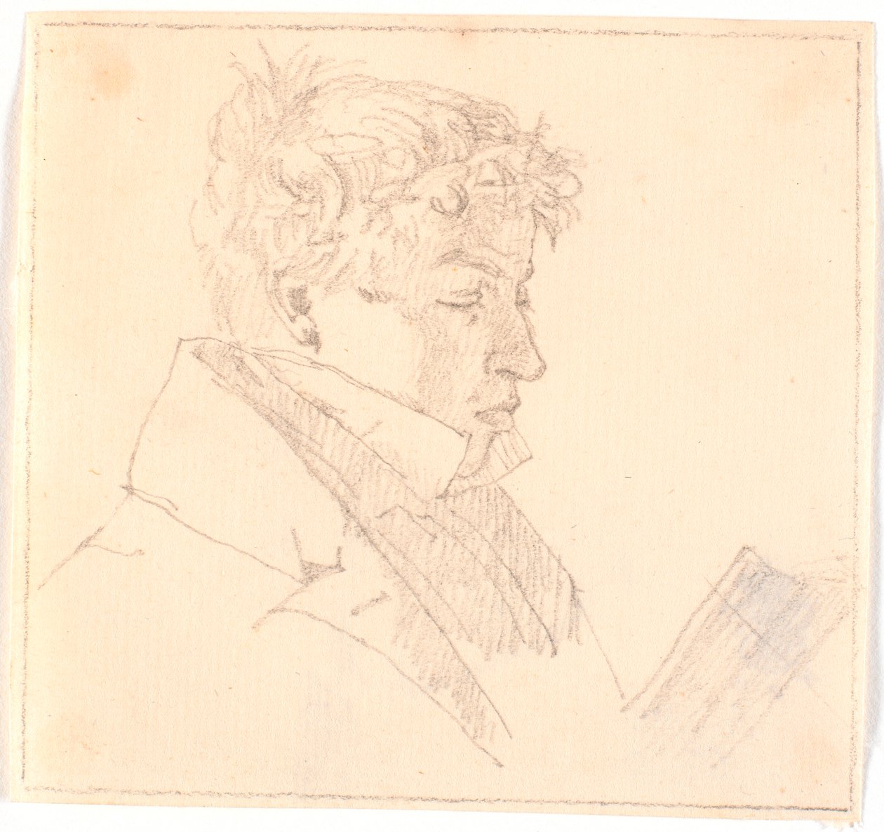 Young Man Reading, the Artist