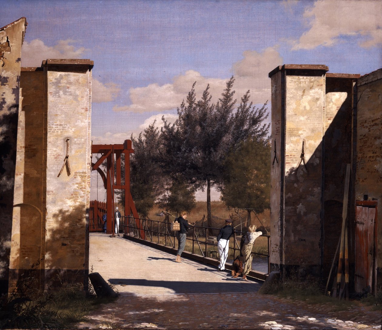 The North Gate of the Citadel, 1834 by Christen Schjellerup Købke