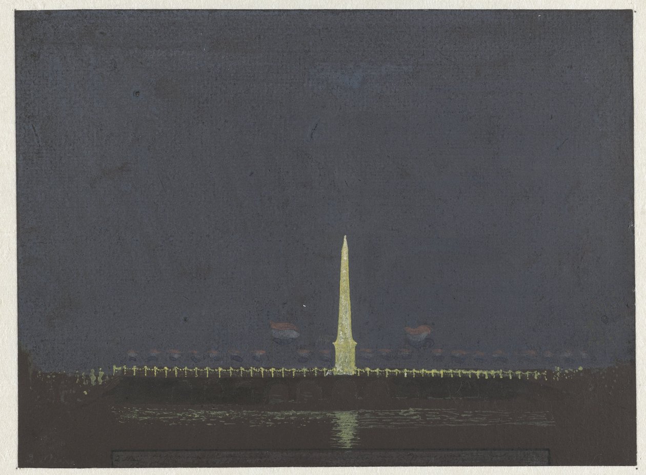 The Illumination on the High Lock on the Occasion of the Birth of the Young Prince (Diary, May 2) by Christiaan Andriessen