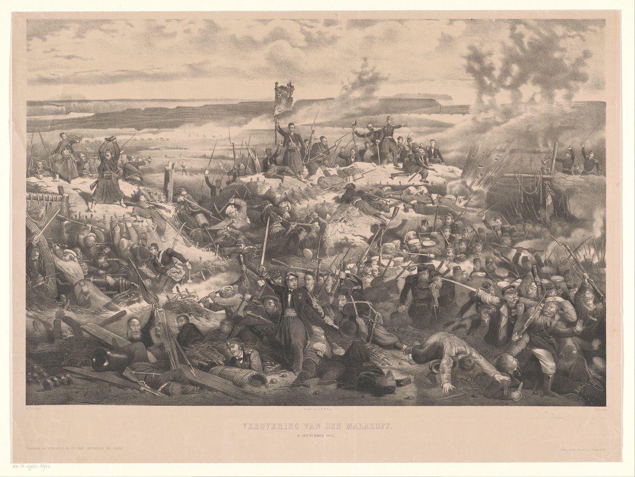 Battle of Malakoff by Christiaan Bos