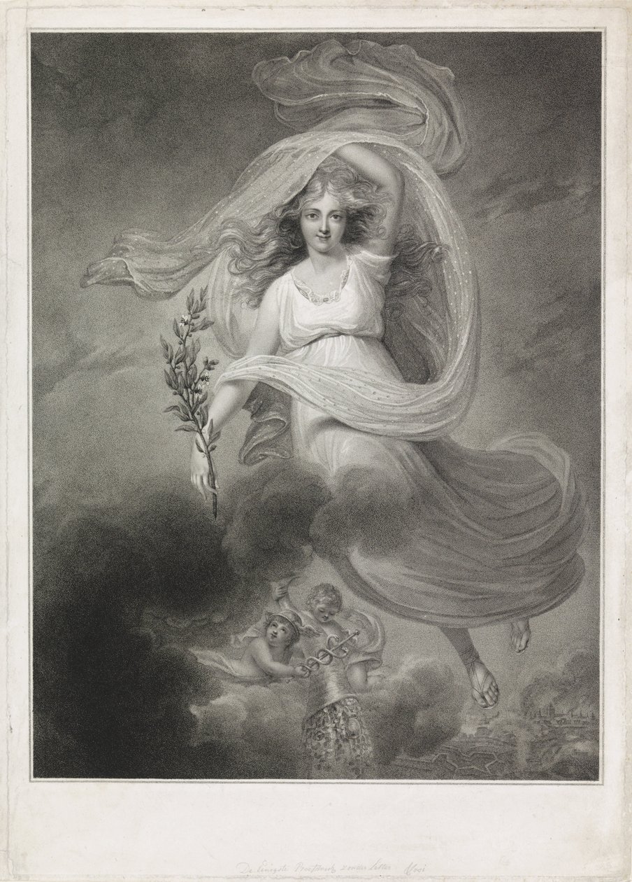 Allegory of the Peace of Amiens, 1802 by Christiaan Josi