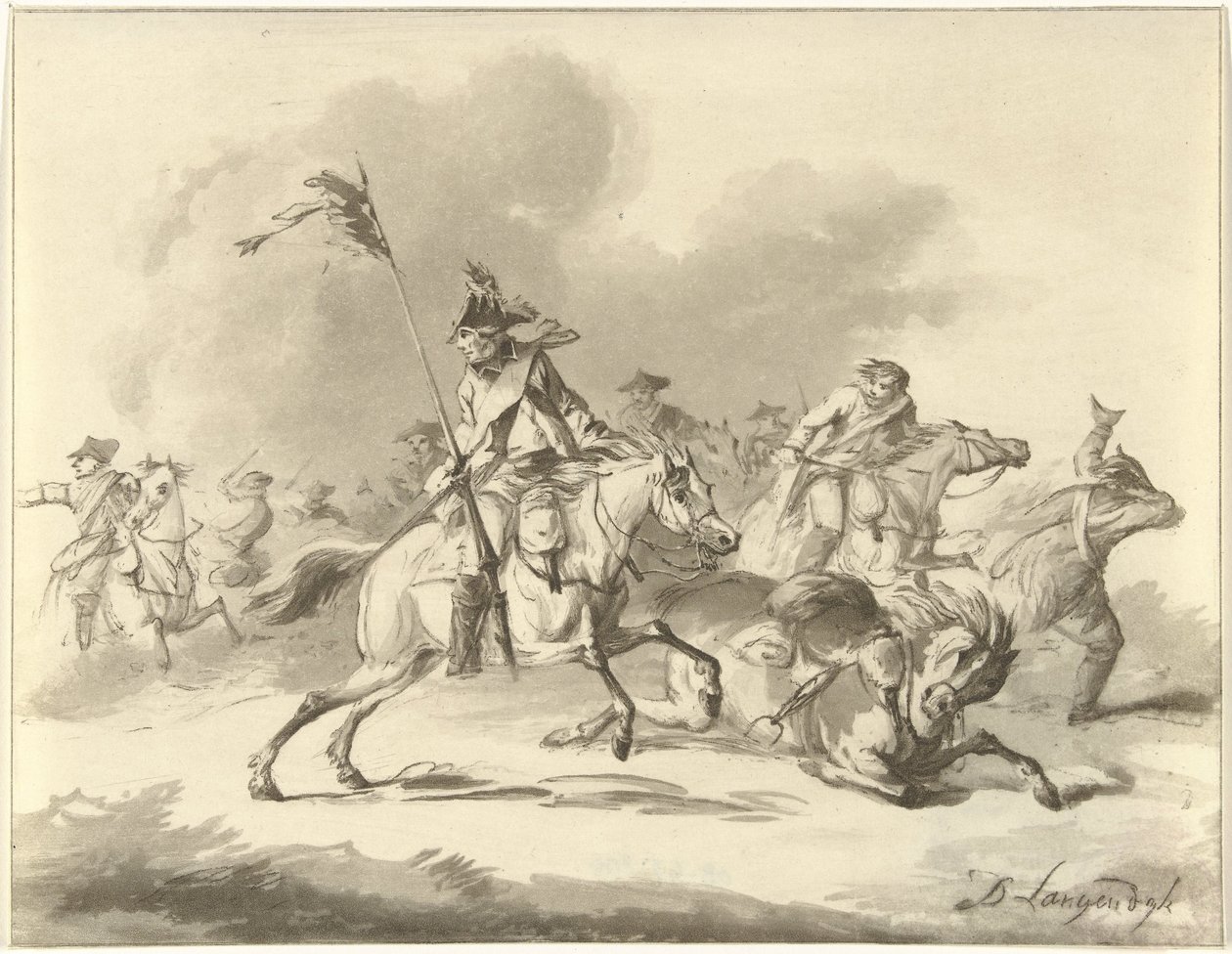 Fleeing Riders by Christiaan Josi