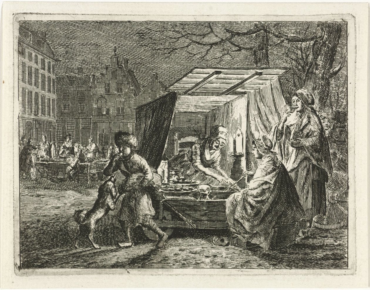 Oliebollen Stall by Christiaan Meijer