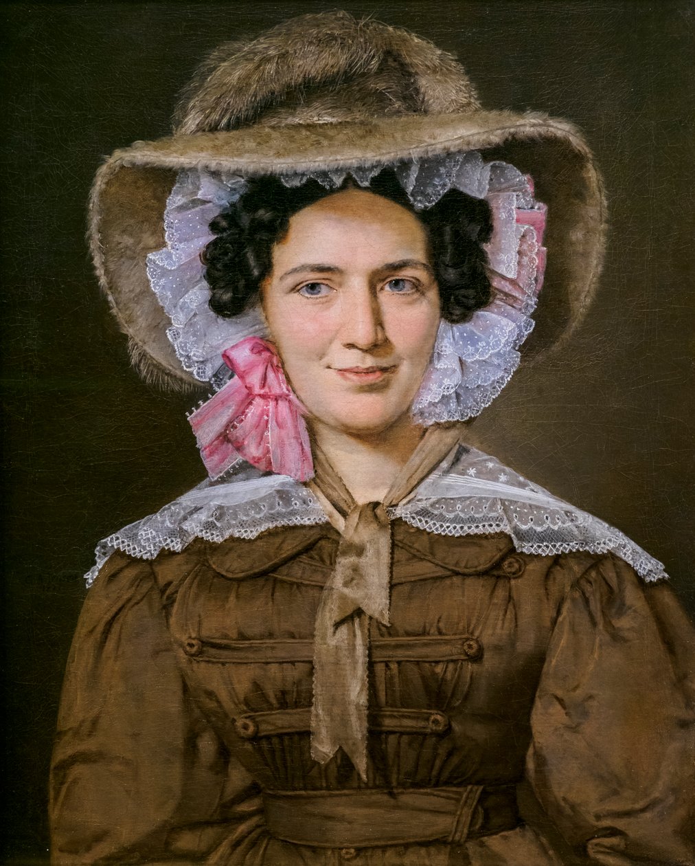 Baroness Christine Stampe by Christian-Albrecht Jensen