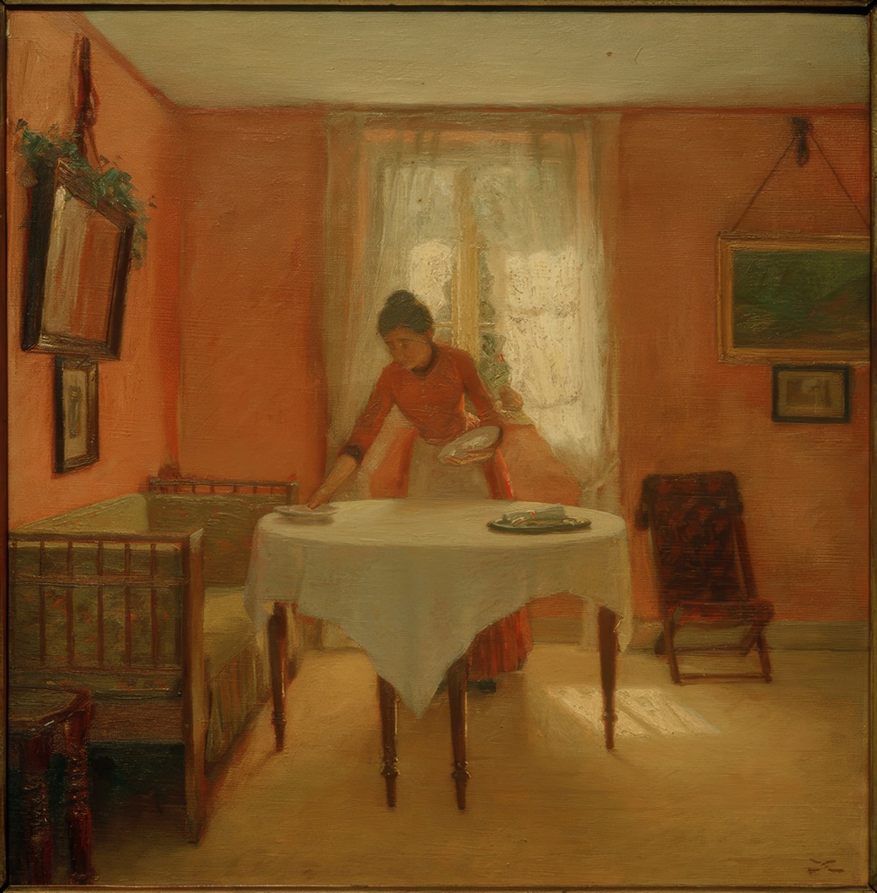 The Red Room by Christian Clausen