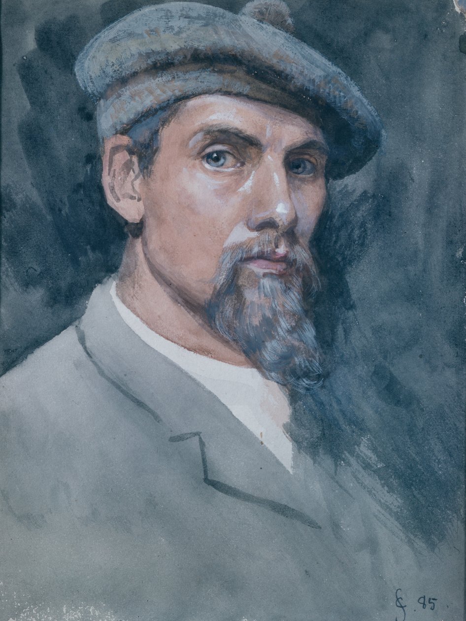 Self Portrait by Christian Eriksen Skredsvig
