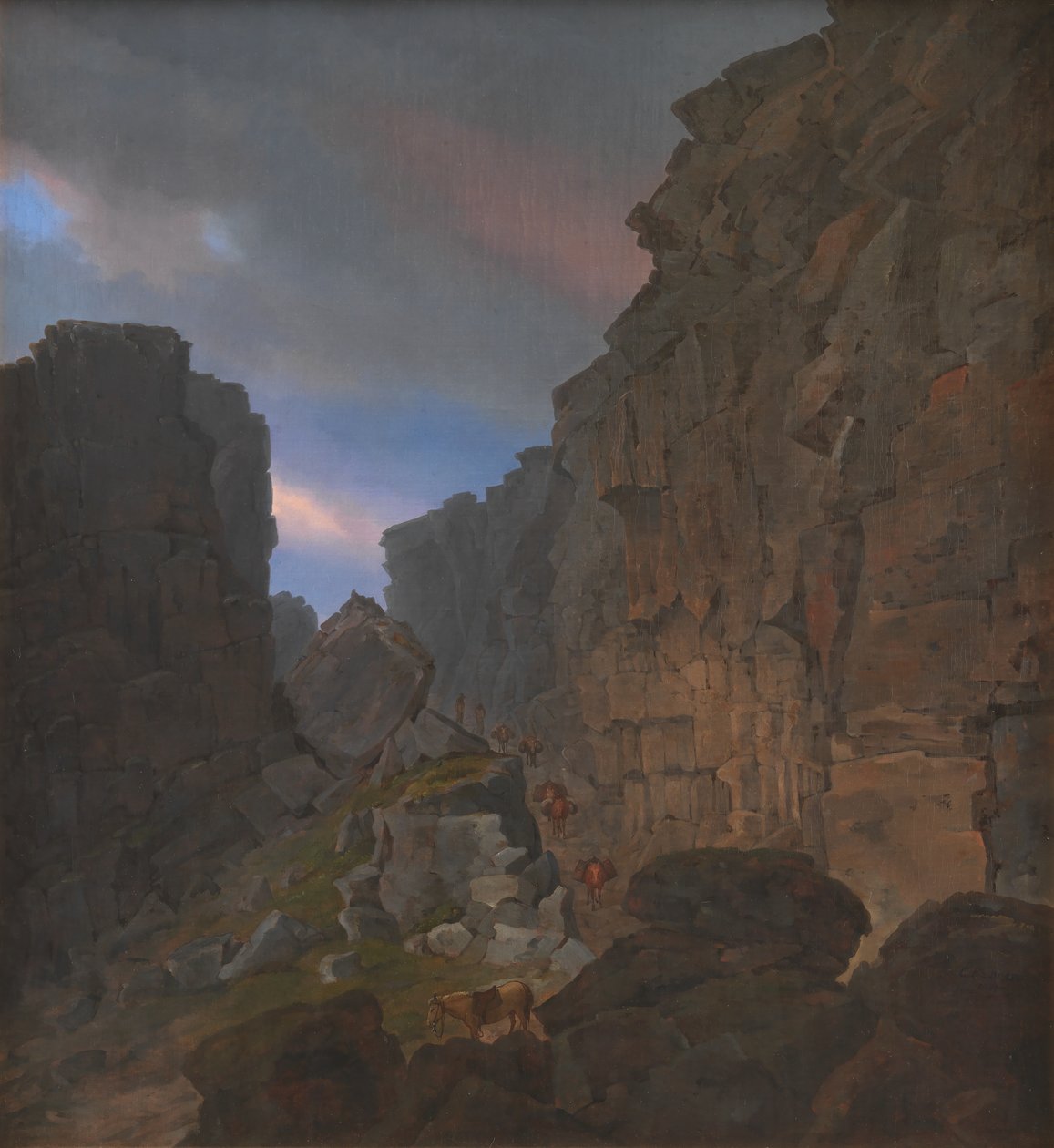 The Southern Entrance to Almannagiaa near Thingvalla in Iceland by Christian Ezdorf