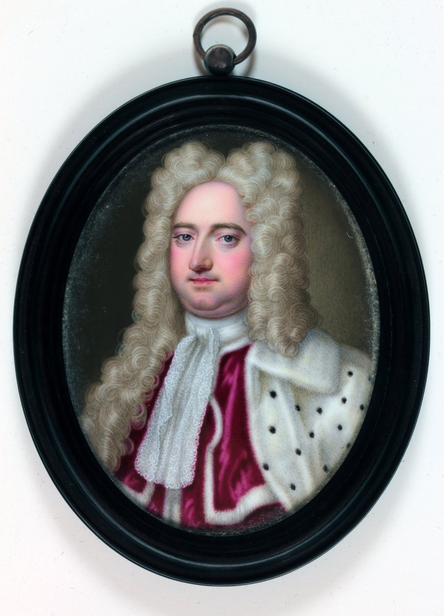 Edward Harley, 2nd Earl of Oxford and Mortimer by Christian Friedrich (attr.to) Zincke