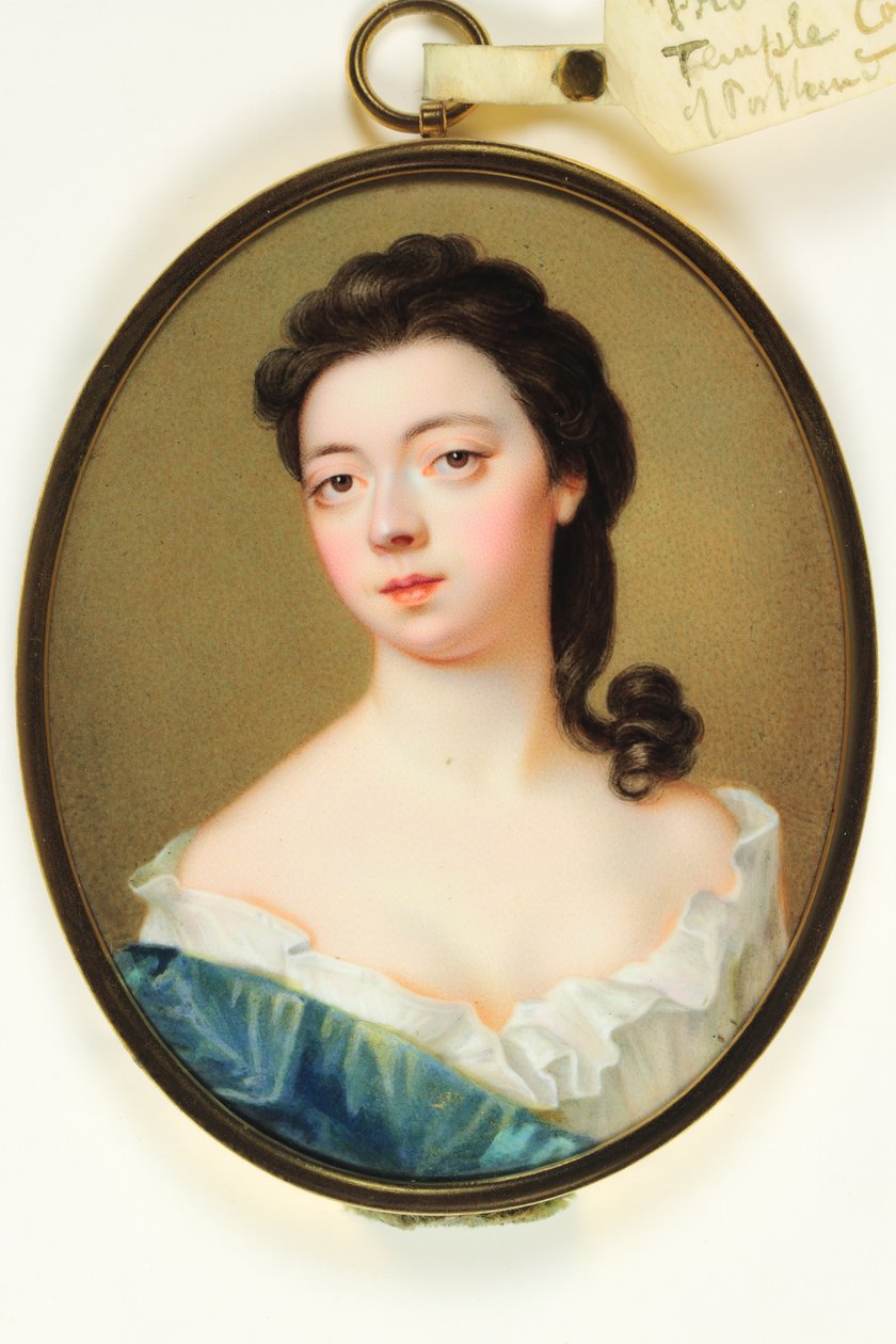 Jane Martha Temple, Countess of Portland by Christian Friedrich Zincke