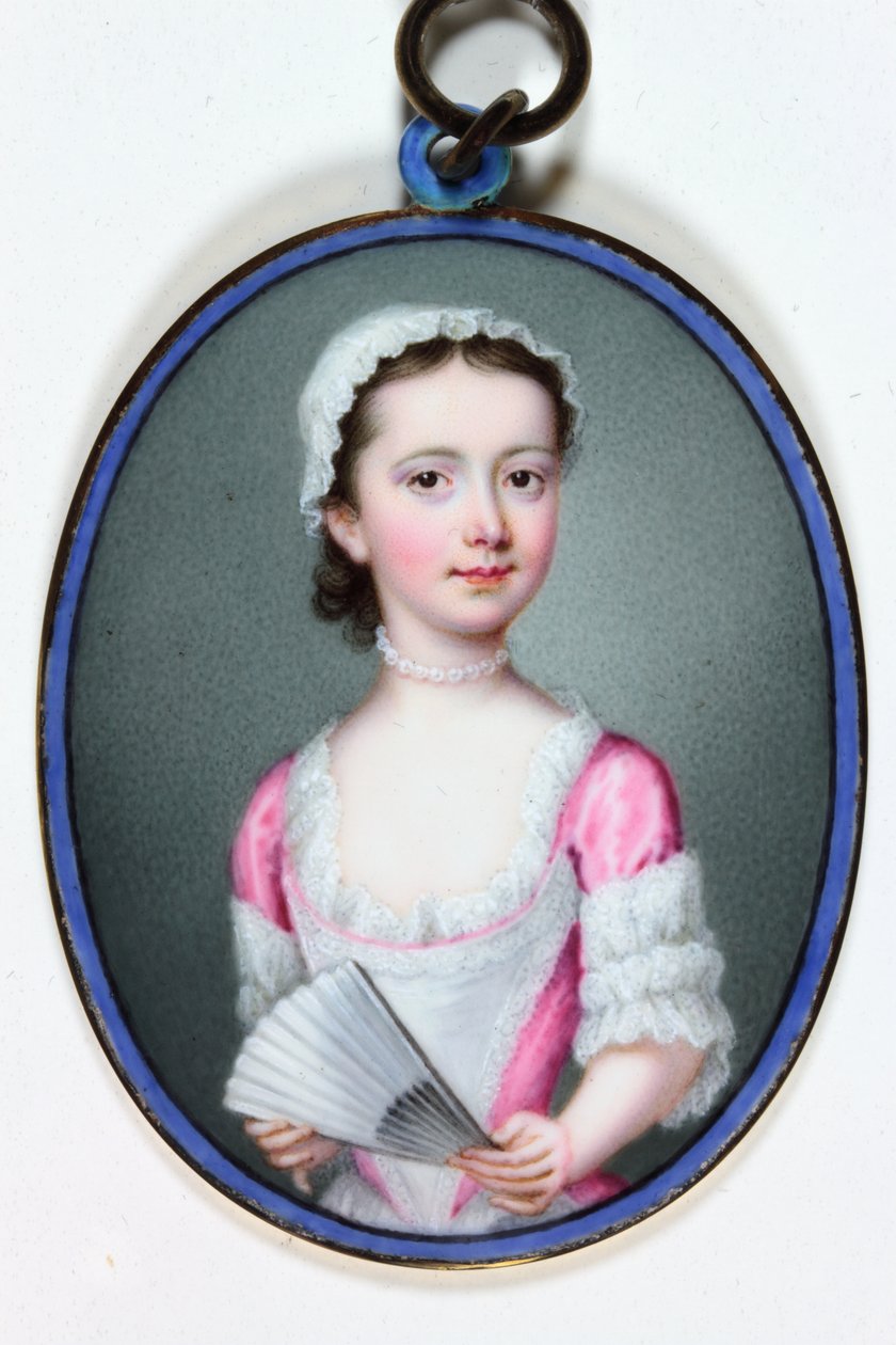 Lady Henrietta Cavendish Bentinck, Later Countess of Stamford, 1741 by Christian Friedrich Zincke
