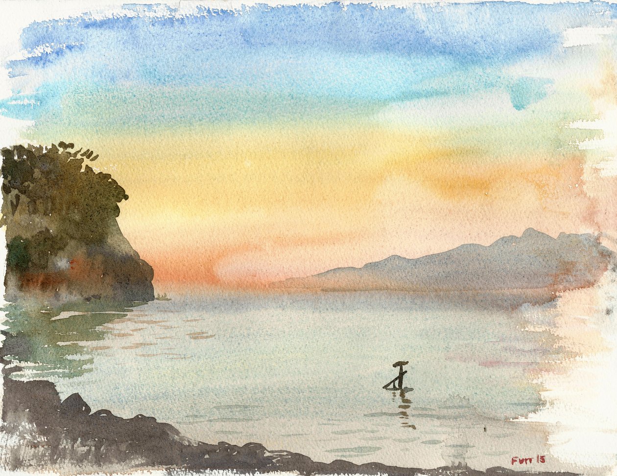 Rose Ionian Sea by Christian Furr