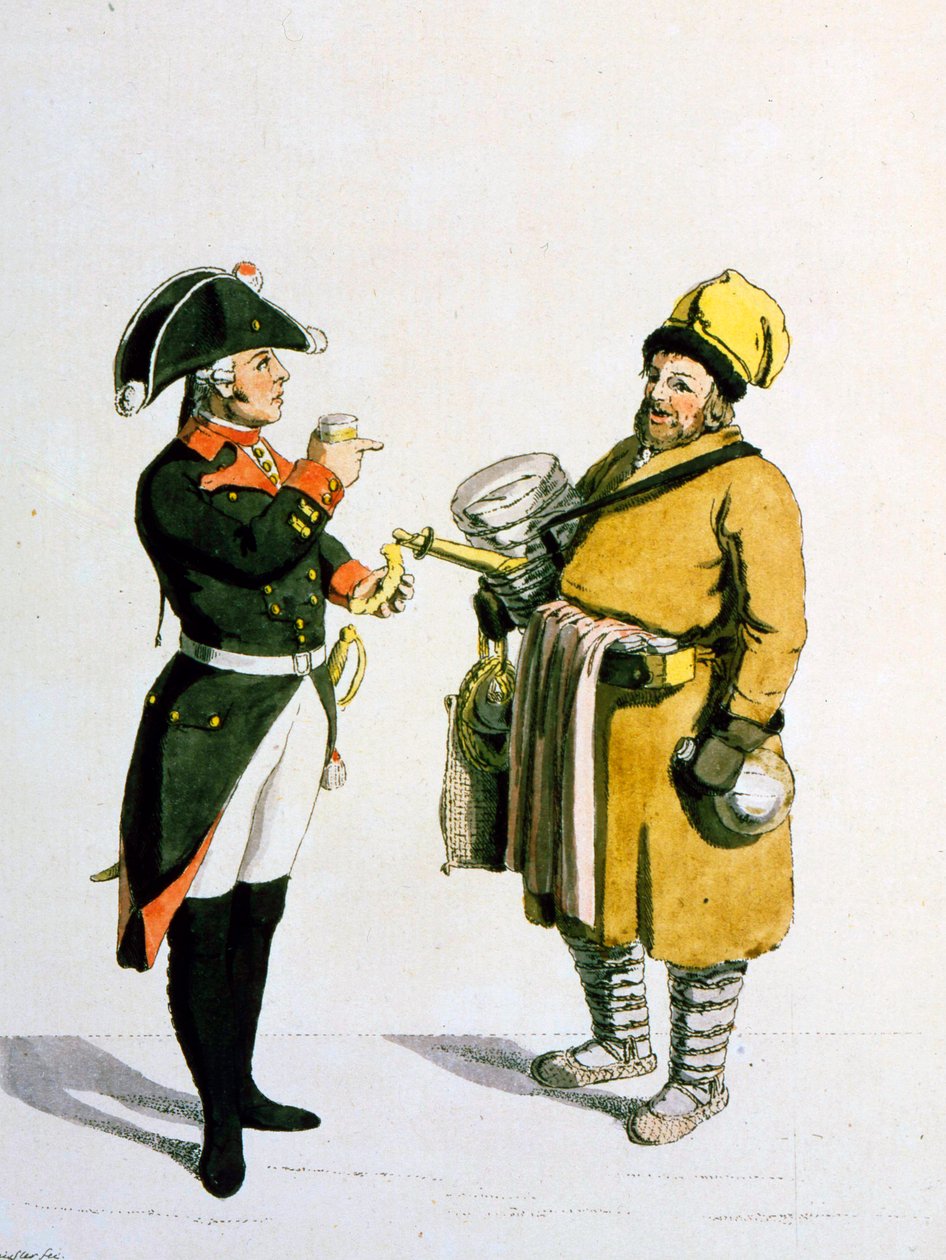 Sbiten Vendor, 1799 by Christian Gottfried Heinrich Geissler