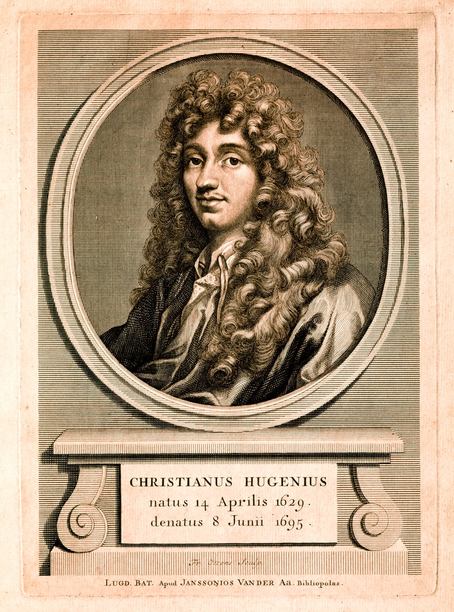 Portrait of Christiaan Huygens by Christian Huygens
