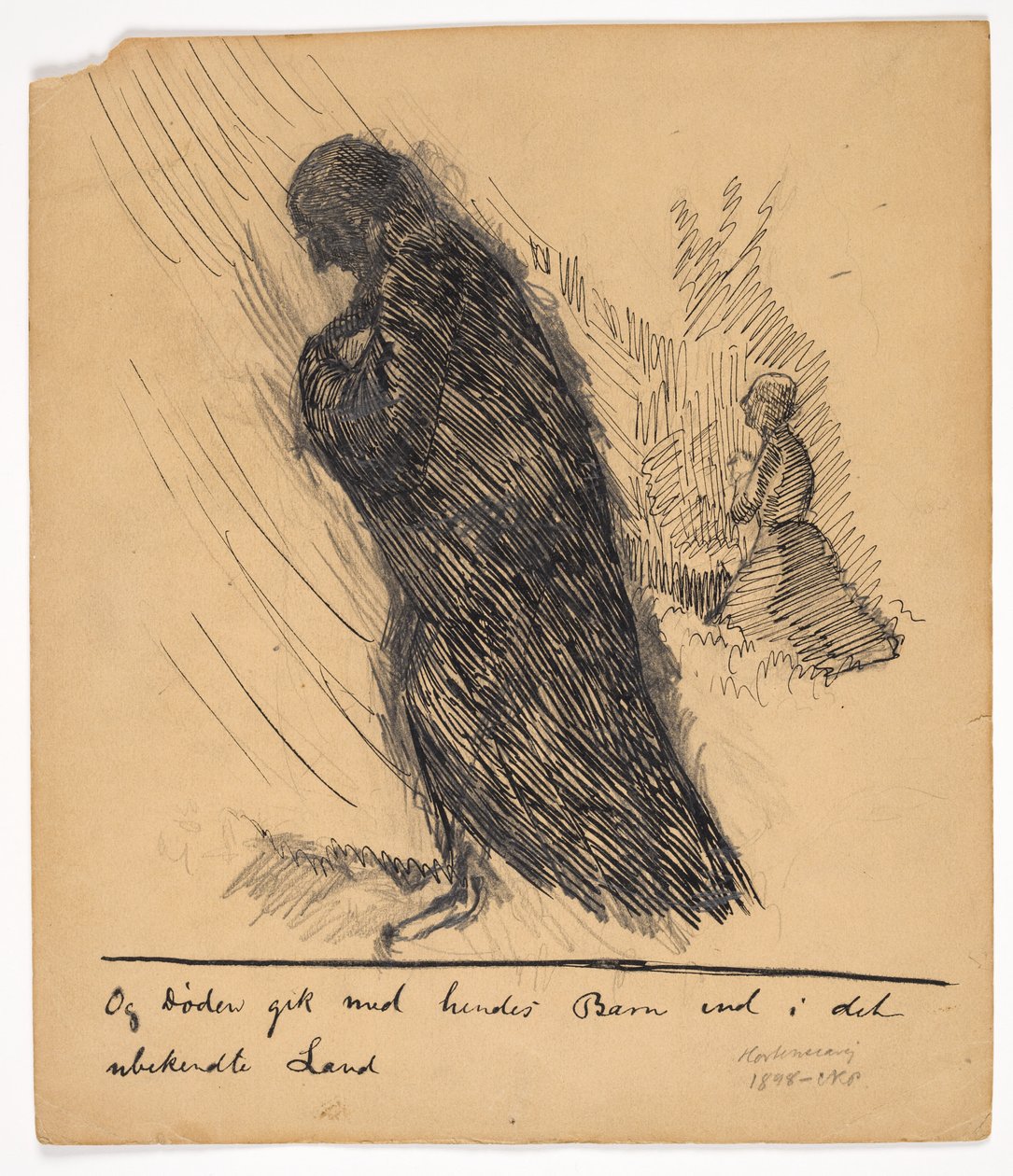 Illustration Draft for The Story of a Mother by Christian Kongstad Petersen