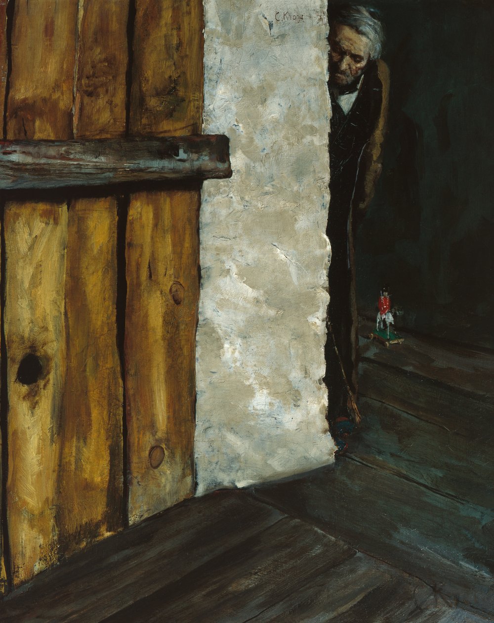 Expectation (Grandfather is Coming) by Christian Krohg