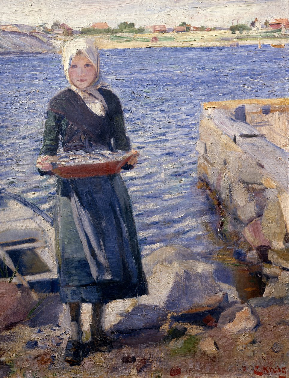 Sunshine by Christian Krohg