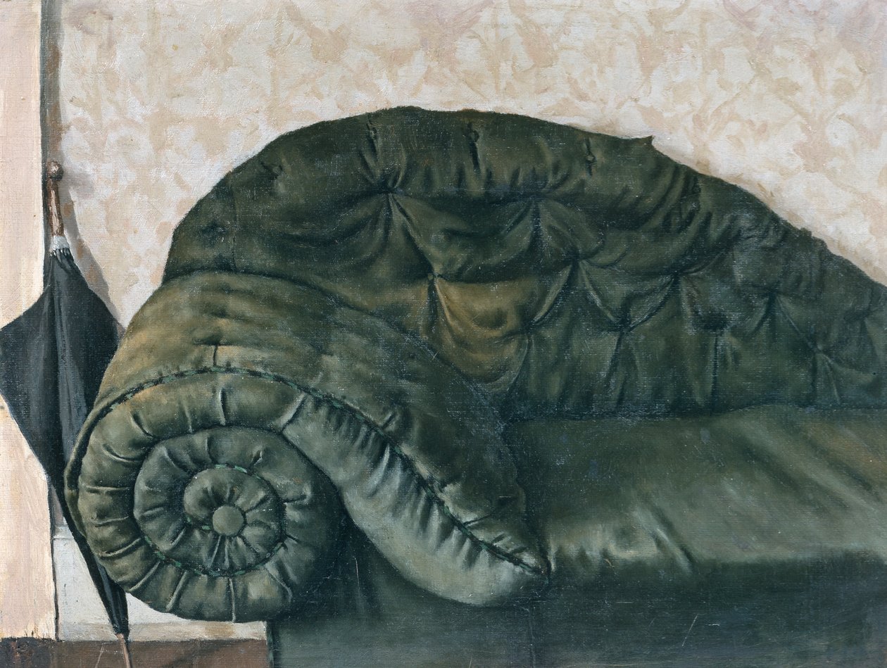 Sofa and Umbrella by Christian Krohg