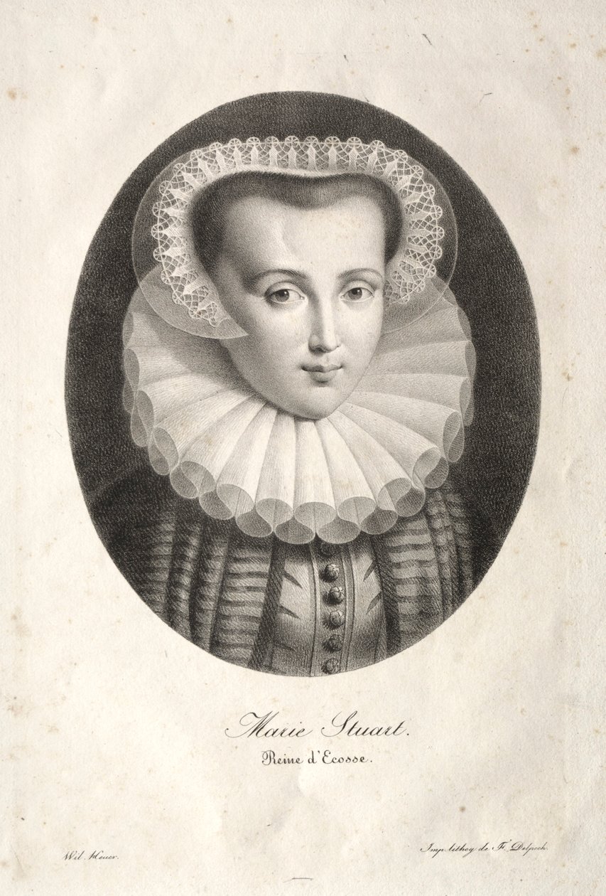 Mary Stuart by Christian Ludwig Wilhelm Heuer
