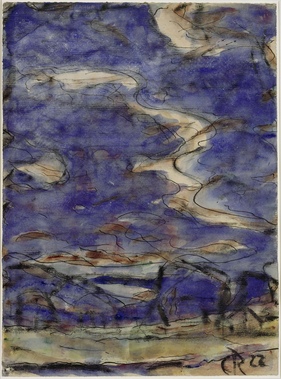 Landscape with Clouds by Christian Rohlfs