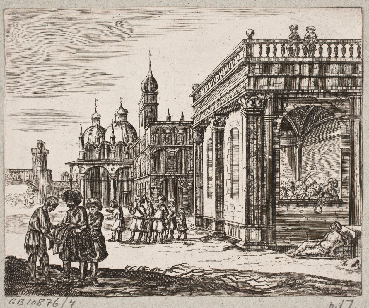 Illustration to Adam Olearius, 