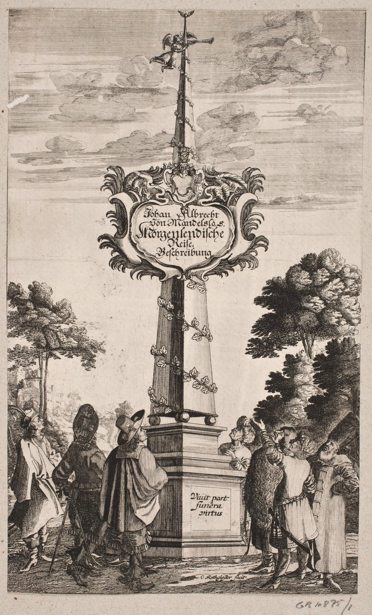 Title Page for Johann Albrecht Mandelslo, 