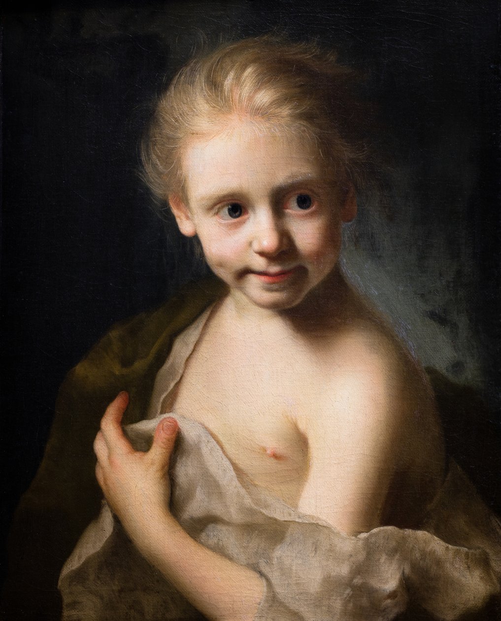 Little Blonde Girl by Christian Seybold