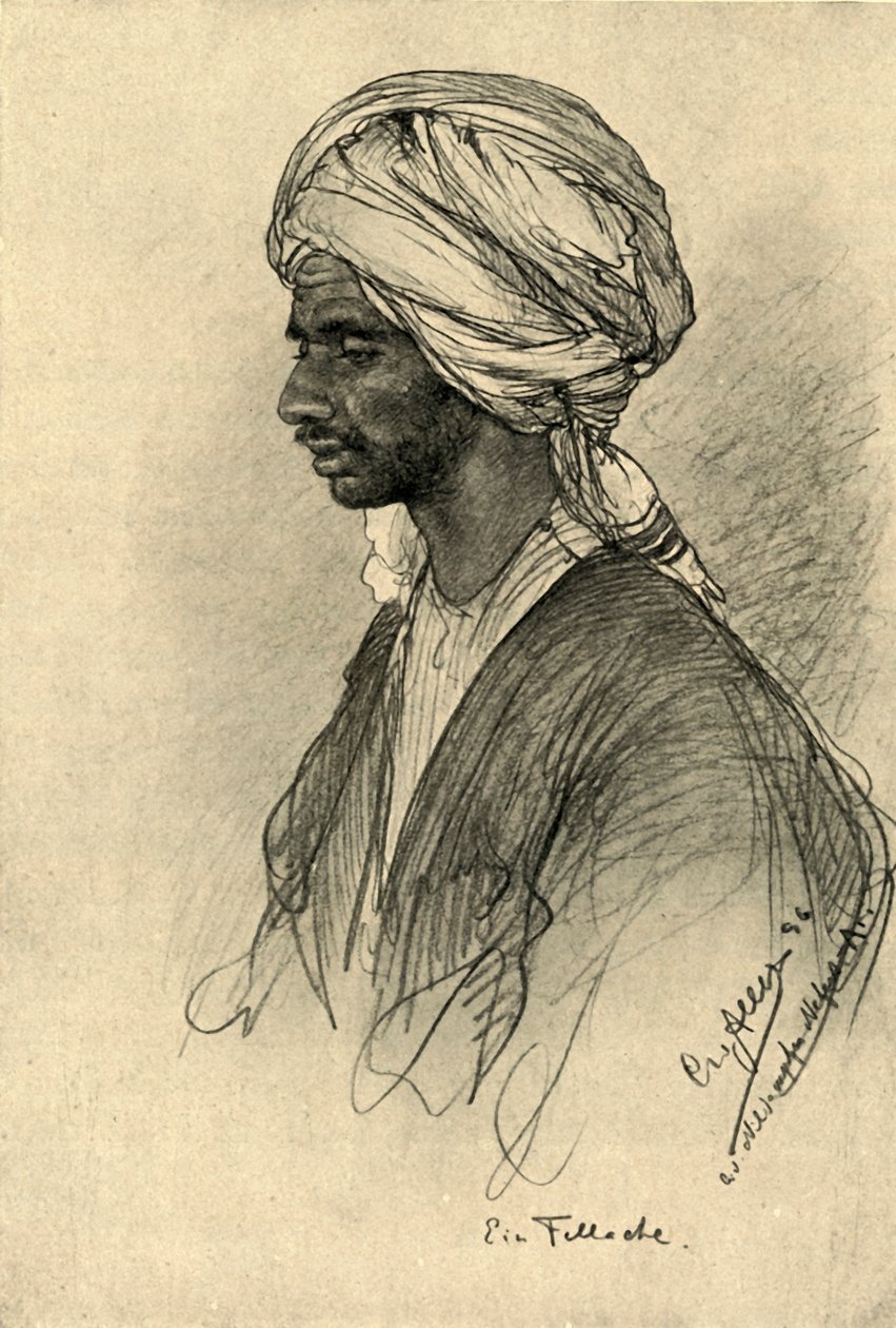 Fellah, Egypt, 1898 by Christian Wilhelm Allers