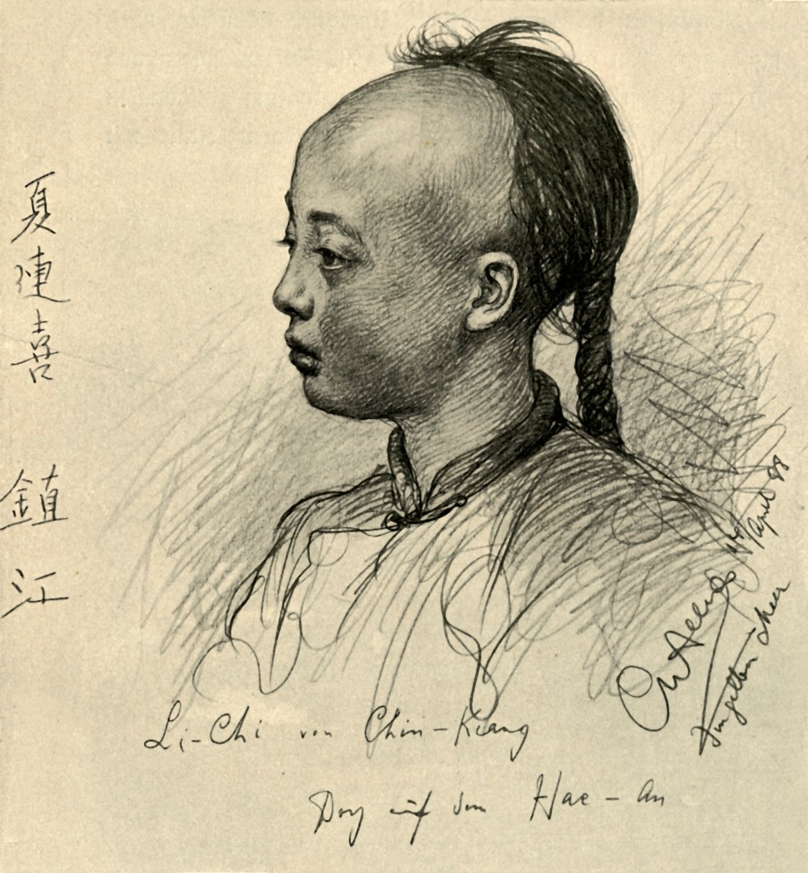 Li-Chi from Chinkiang, China, 1898 by Christian Wilhelm Allers