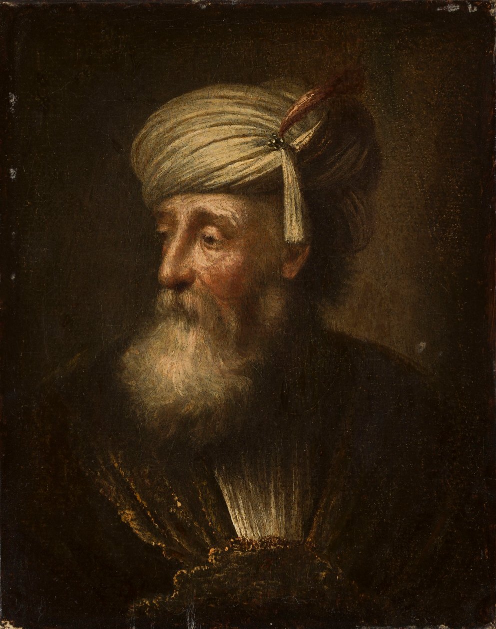 Portrait of an Old Man by Christian Wilhelm Ernst Dietrich