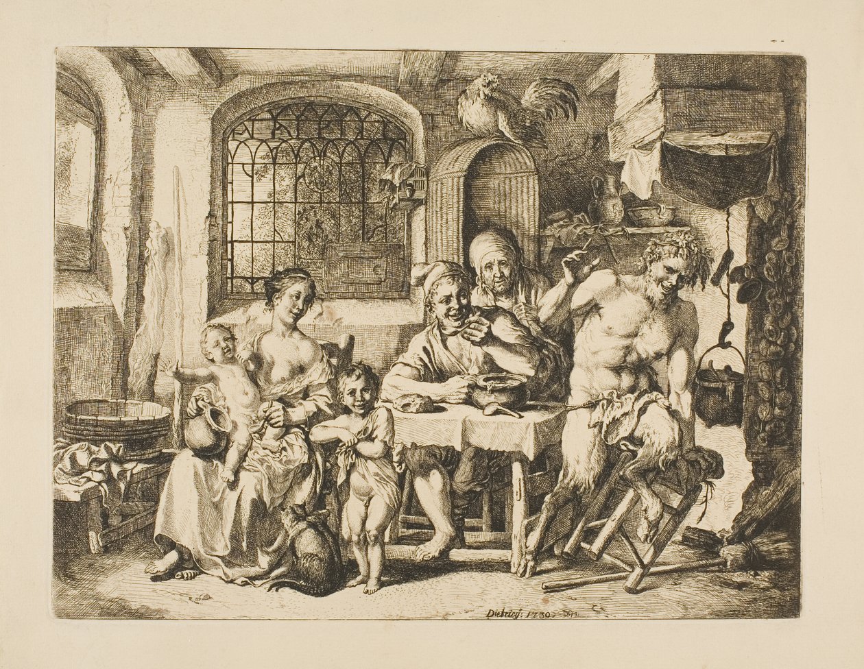 Satyr in a Peasant