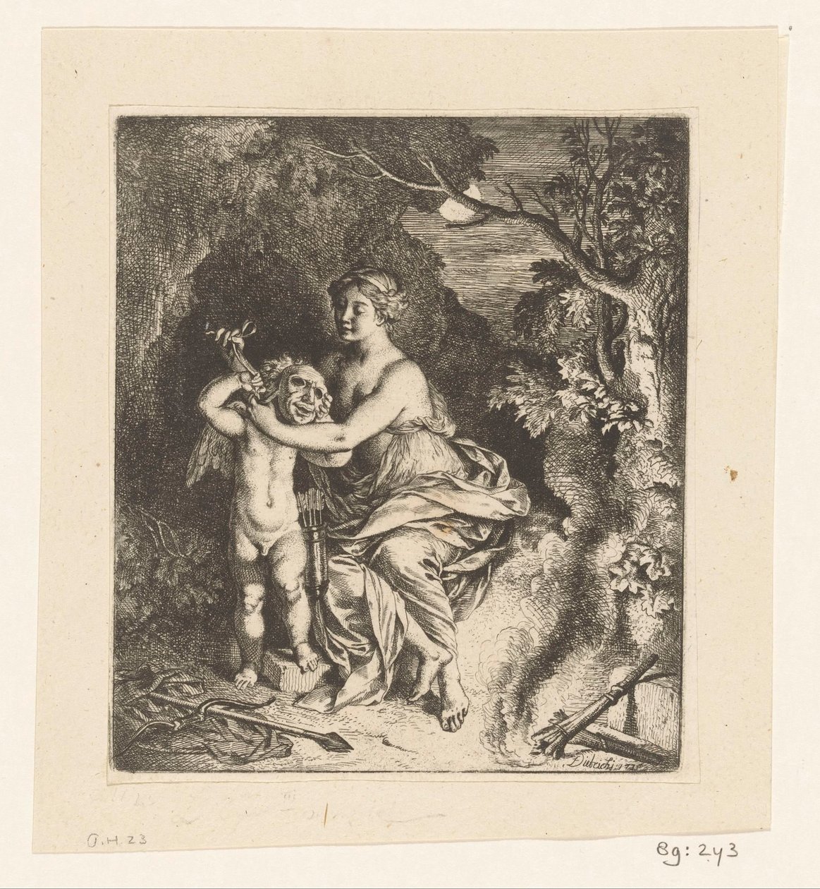 Venus Tying Amor
