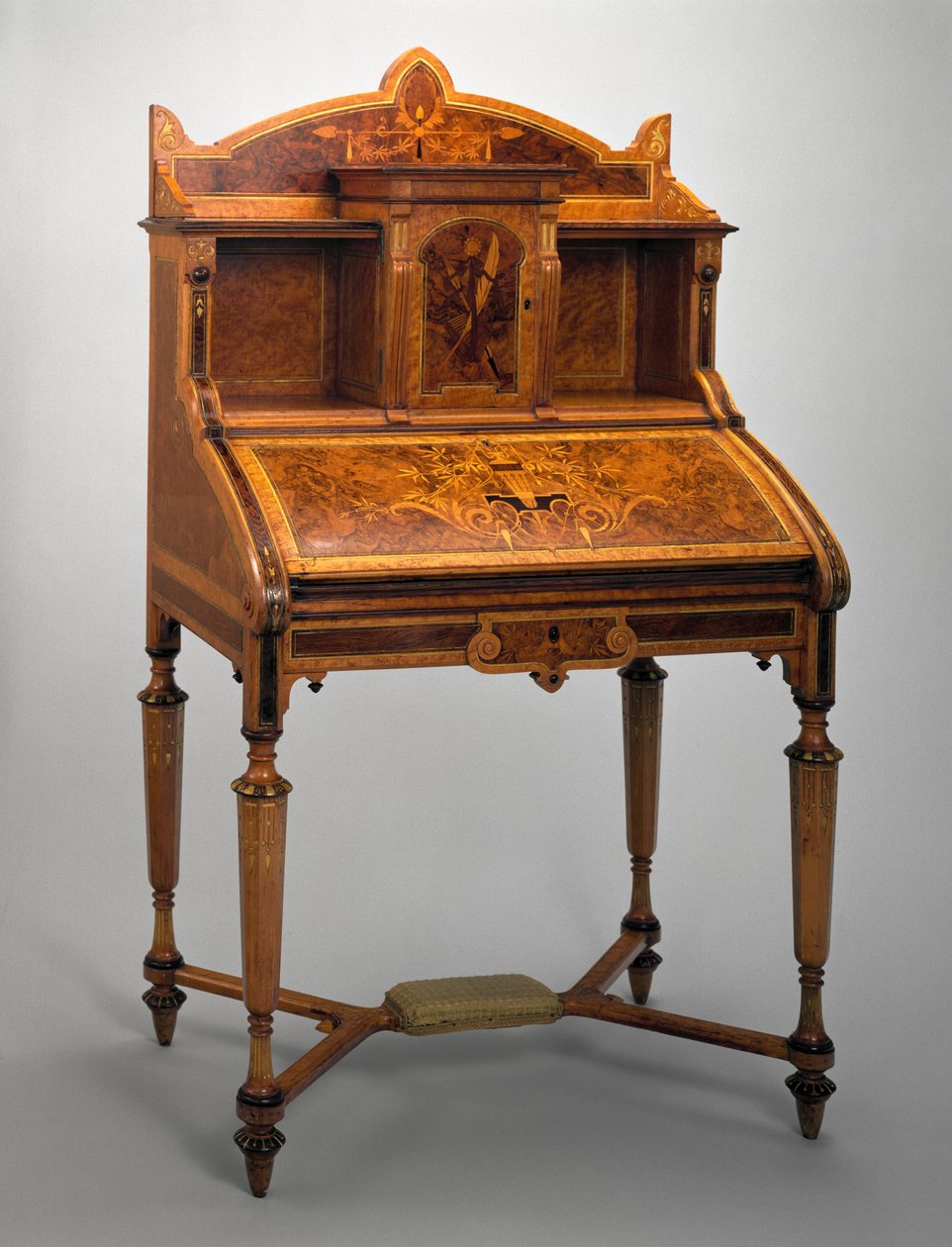 Desk, Herter Brothers Company, 1869-71 by Christian and Gustave 1830 98 Herter